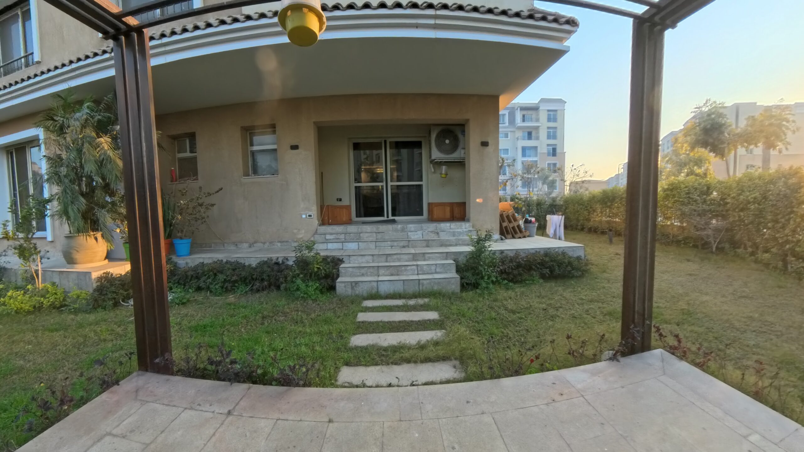 Unit AB - 88 Sarai Garden Pergola Before